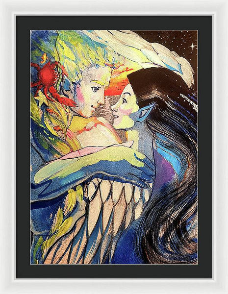 Elwing and Earendil  - Framed Print